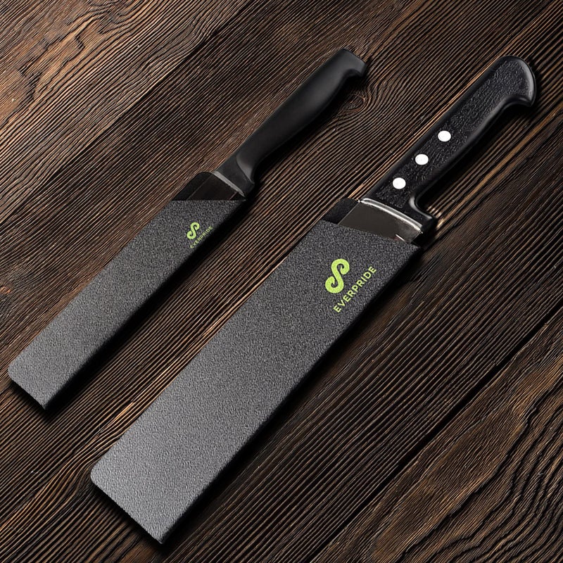 EVERPRIDE 6 Inch & 8 Inch Chef Knife Guard Set (2-Piece Set) Universal Blade Edge Cover Sheaths for Chef and Kitchen Knives â€“ Durable, BPA-Free, Felt Lined, Sturdy ABS Plastic â€“ Knives Not Included - Image 5
